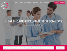 Tablet Screenshot of ohrrecruitment.com